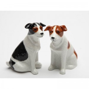 CosmosGifts Jack Russell 2 Piece Salt and Pepper Set SMOS1326